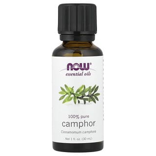 NOW Foods, Óleos Essenciais, Cânfora, 1 fl oz (30 ml)