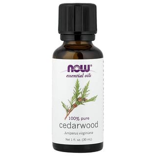 NOW Foods, Eteriska oljor, cederträ, 30 ml