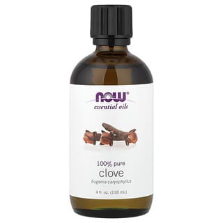 NOW Foods, Essentiële oliën, kruidnagel, 118 ml