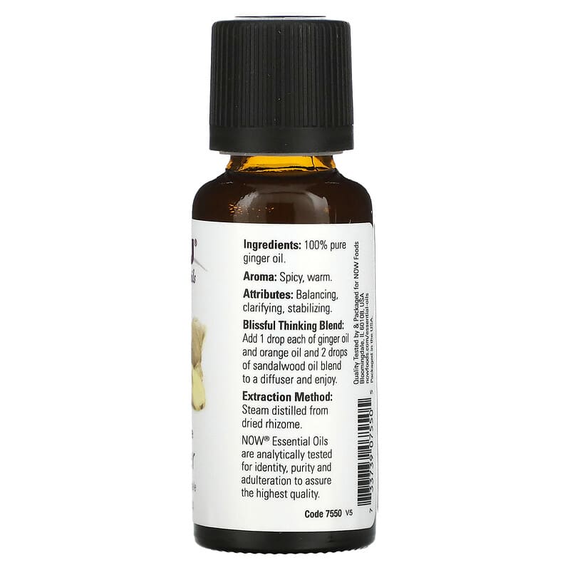 Essential Oils, Ginger, 1 fl oz (30 ml)