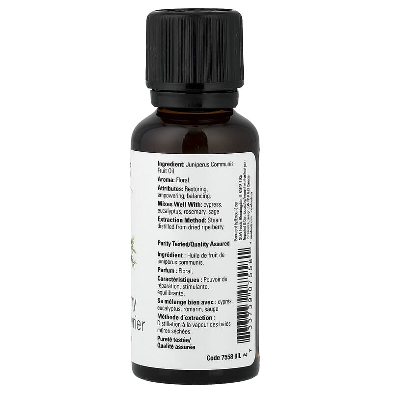 エッセンシャルオイル、ジュニパーベリー、30ml（1液量オンス）