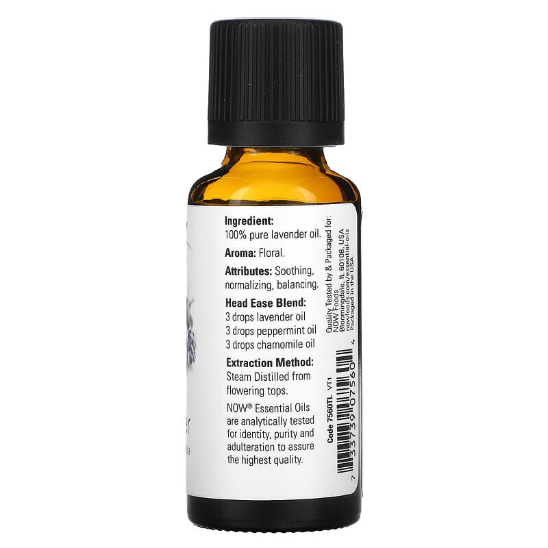 Aceite esencial, Lavanda, 30 ml (1 oz. líq.)