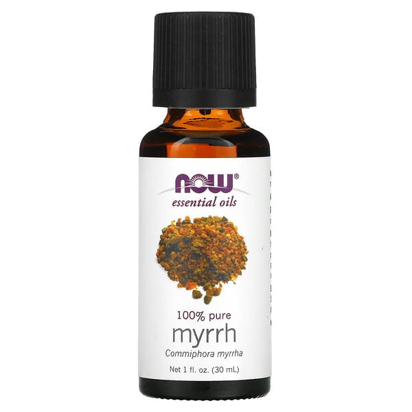 NOW Foods, Essential Oils, 100% Pure Myrrh, 1 fl oz (30 ml)