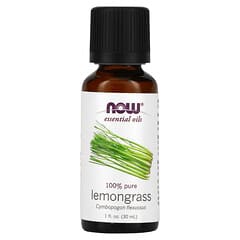 NOW Foods, Essential Oils, Lemongrass, 1 fl oz (30 ml)