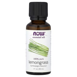 NOW Foods, Eteeriset öljyt, sitruunaruoho, 30 ml