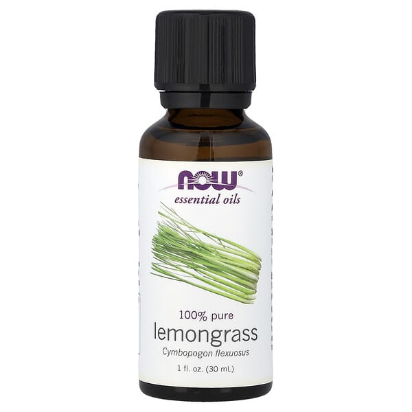 NOW Foods, Aceites esenciales, Limoncillo, 30 ml (1 oz. Líq.)