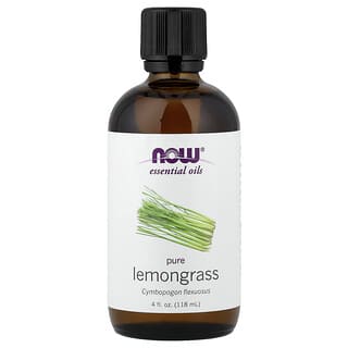 NOW Foods, Essential Oils, Lemongrass, 4 fl oz (118 ml)