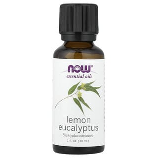 NOW Foods, Æteriske olier, citron-eukalyptus, 30 ml