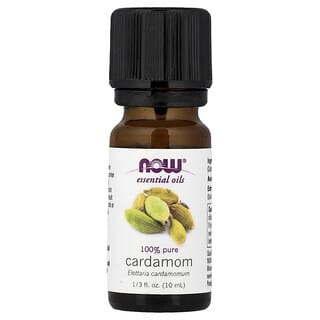 NOW Foods, Ätherische Öle, 100% reiner Kardamom, 10 ml (1/3 fl. oz.)