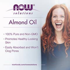 NOW Foods, Solutions, Sweet Almond Oil, Süßmandelöl, 118 ml (4 fl. oz.)
