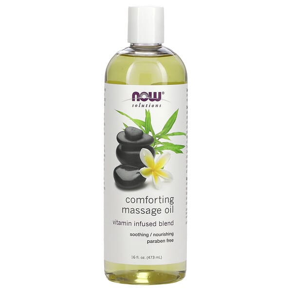 NOW Foods, Solutions, Comforting Massage Oil, 473 ml (16 fl. oz.)