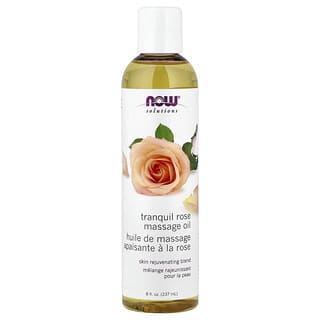 NOW Foods, Solutions, Tranquil Rose Massage Oil, 237 ml (8 fl oz)