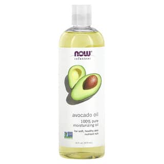 NOW Foods, Solutions, масло авокадо, 16 жидких унций (473 мл)