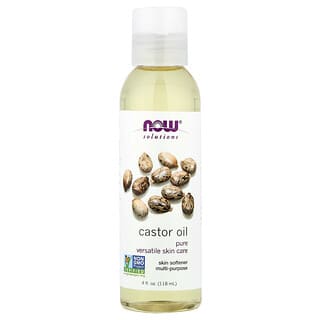 NOW Foods, Solutions, Castor Oil, 4 fl oz (118 ml)