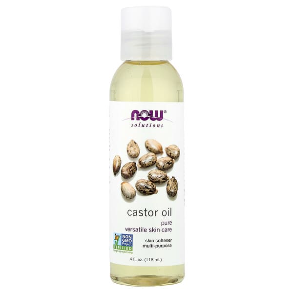 NOW Foods, 솔루션, 피마자유, 4 fl oz (118 ml)
