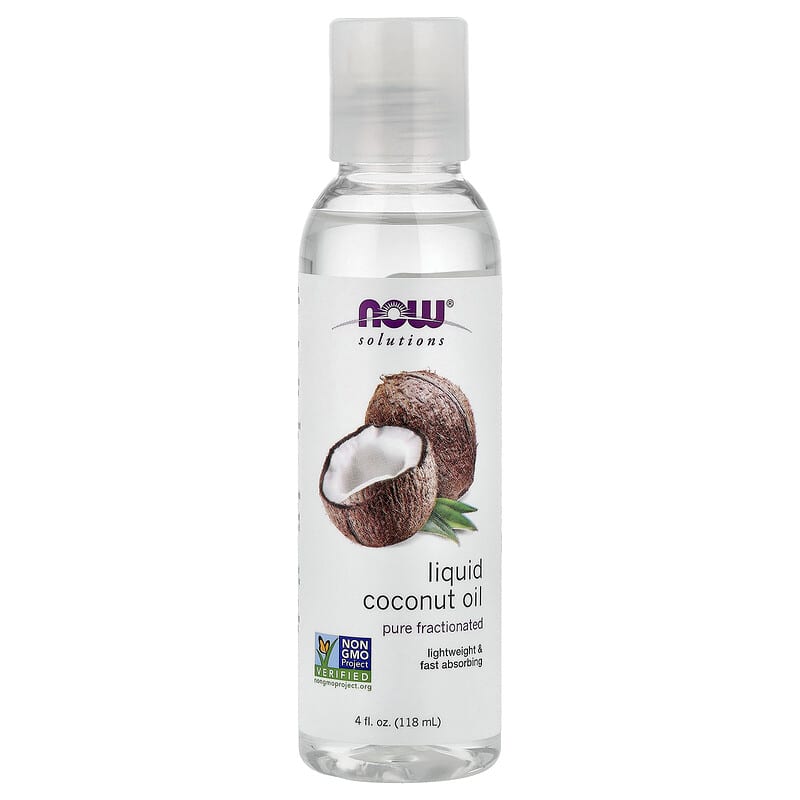 Solutions, Aceite de coco lquido, Fraccionado puro, 118 ml (4 oz. Lq.) Solutions, Aceite de coco lquido, Fraccionado puro, 118 ml (4 oz. Lq.)
