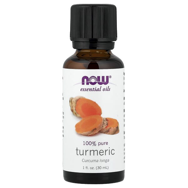 NOW Foods, 에센셜 오일, 강황, 30ml (1 fl oz)