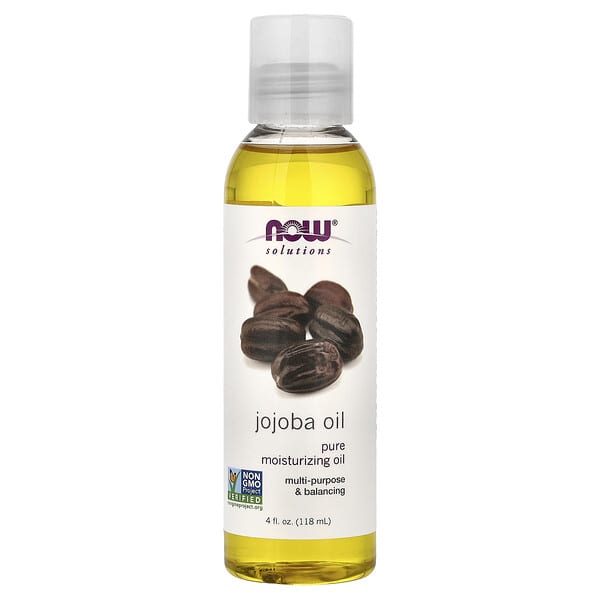NOW Foods, ソリューション、ホホバオイル、4液量オンス (118 ml)