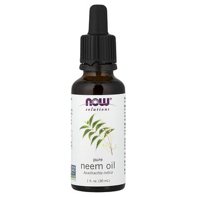 NOW Foods, Solutions, Pure Neem Oil, 1 fl oz (30 ml)