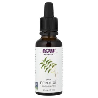 NOW Foods, Solutions, Pure Neem Oil, 1 fl oz (30 ml)