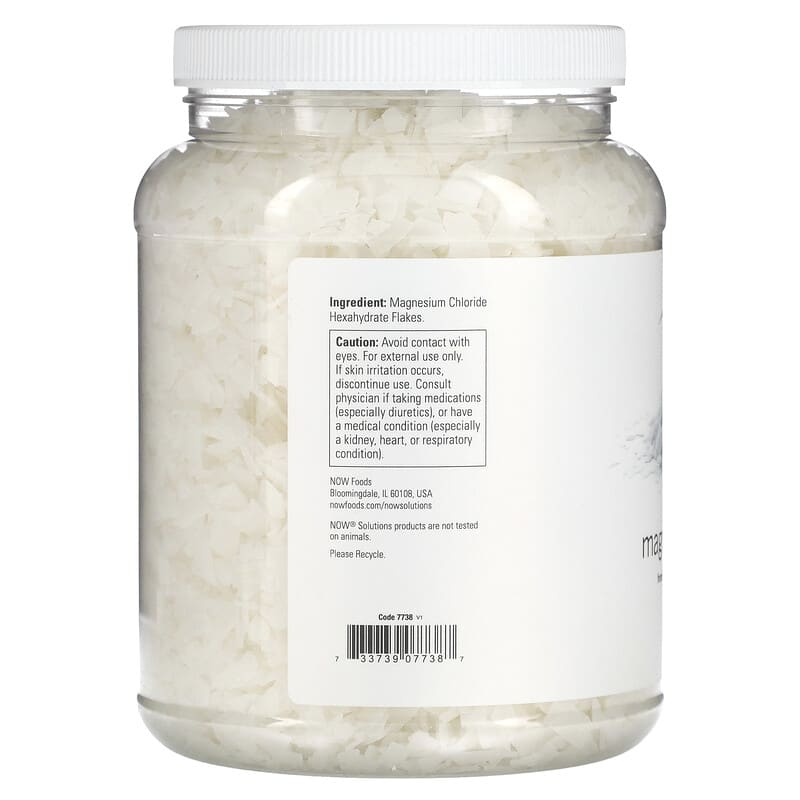 ソリューションズ、純度100％マグネシウムフレーク、1531g（54オンス）