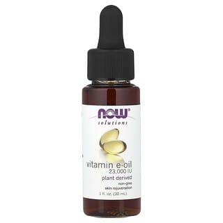 NOW Foods, Roztoky, vitamín E-olej, 23 000 IU, 30 ml
