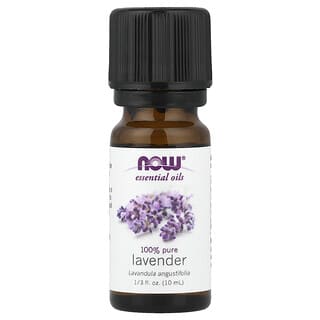 NOW Foods, 에센셜 오일, 라벤더, 1/3 fl oz(10 ml)