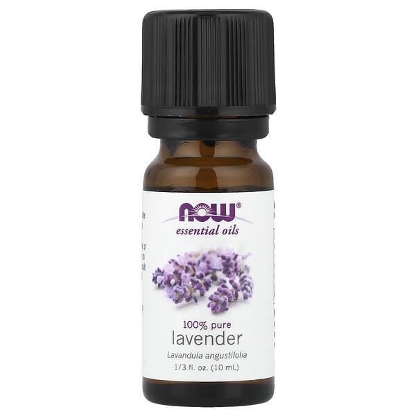 NOW Foods（ナウフーズ）, エッセンシャルオイル、ラベンダー、1/3 fl oz (10 ml)