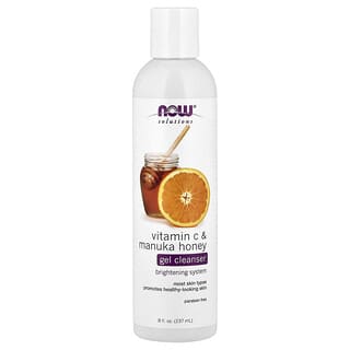 NOW Foods, Solutions, Gel-Seife, Vitamin C & Manuka-Honig, 237 ml