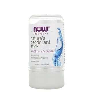 NOW Foods, Nature's desodorante en barra, 99 g (3,5 oz)