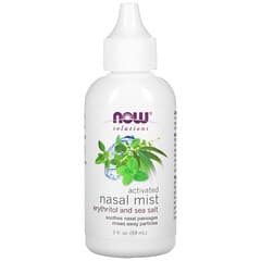 NOW Foods, Solutions, Activated Nasal Mist, aktiviertes Nasenspray, 59 ml (2 fl. oz.)