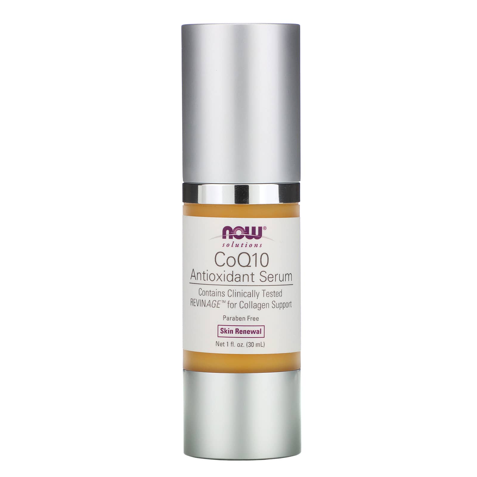NOW Foods, Solutions, CoQ10 Antioxidant Serum, 1 fl oz (30 ml)
