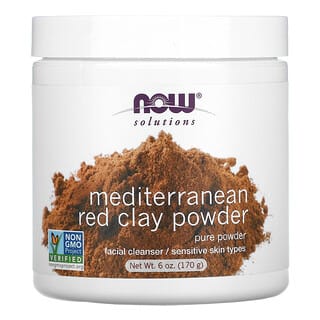 NOW Foods, Solutions, Poudre d'argile rouge méditerranéenne, 170 g