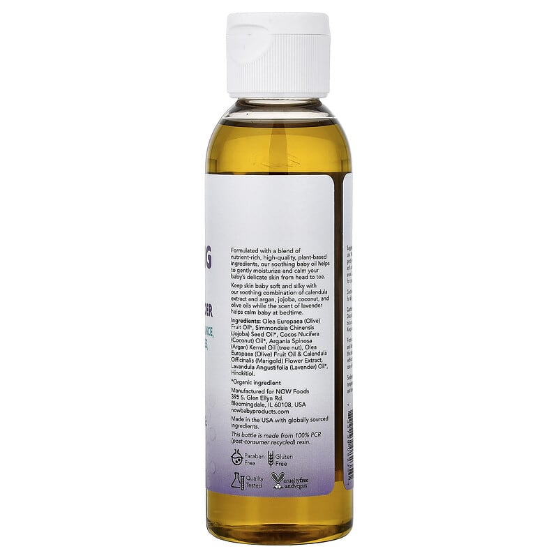 babyöl gleitmittel Beruhigendes Babyöl, beruhigender Lavendel, 118 ml (4 fl. oz.)