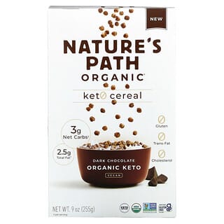 Nature's Path, 有機生酮麥片，黑巧克力，9 盎司（255 克）