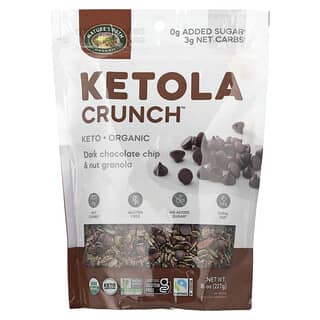 ناتورز باث‏, Ketola Crunch ™ ، رقائق الشيكولاتة الداكنة والجرانولا بالمكسرات ، 8 أونصات (227 جم)