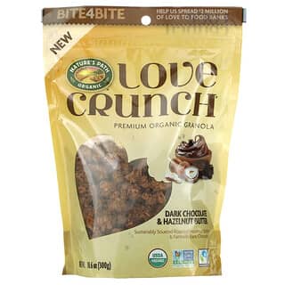 Nature's Path, Love Crunch, органическая гранола премиального качества, темный шоколад и масло из фундука, 300 г (10,6 унции)
