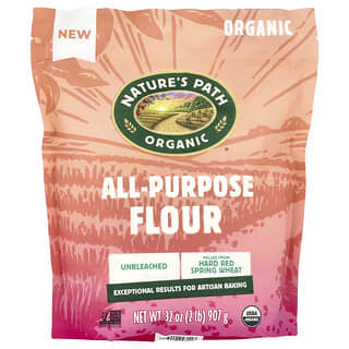 Nature's Path, Organic All-Purpose Flour, Unbleached, 2 lbs (907 g)