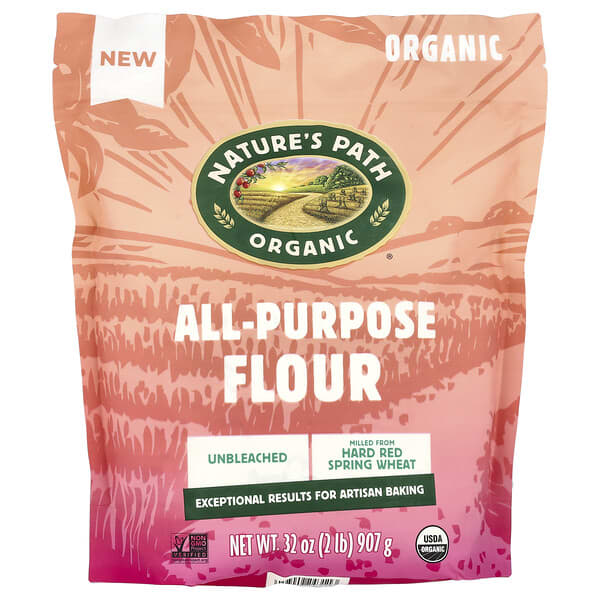 Nature's Path, 有機通用麵粉，未漂白，32 盎司（907 克）