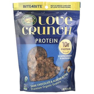 Nature's Path, Love Crunch®, Protéines, Granola biologique premium, Chocolat noir et beurre d'amande, 312 g