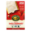 Organic Flavored Toaster Pastries, Frosted Berry Strawberry, 6 Pastries, 11 oz (312 g)