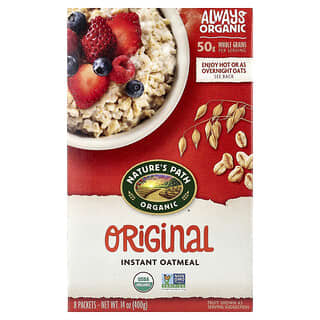 Nature's Path, Organic Instant Oatmeal, Original, 8 Packets, 14 oz (400 g)