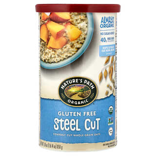 Nature's Path, Organic Whole Grain Oats, Gluten Free, Steel Cut, 30 oz (850 g)