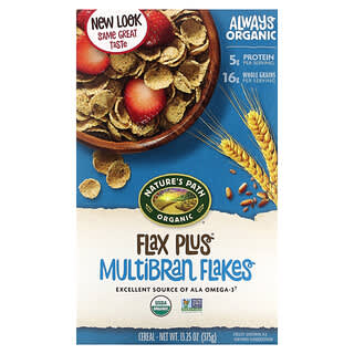 Nature's Path, Organic, Flax Plus Multibran Flakes Cereal, 13.25 oz (375 g)