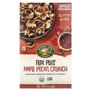 Nature's Path, Organic, Flax Plus Maple Pecan Crunch Cereal, 11.5 oz (325 g)