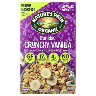 Nature's Path, Sunrise®, Cereal, Crunchy Vanilla, 10.6 oz (300 g)