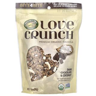 Nature's Path, Love Crunch®, 프리미엄 유기농 그래놀라, 다크 초콜릿 및 코코넛 맛, 325g(11.5oz)