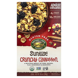 Nature's Path, Organic Sunrise® Cereal, Crunchy Cinnamon, 10.6 oz (300 g)