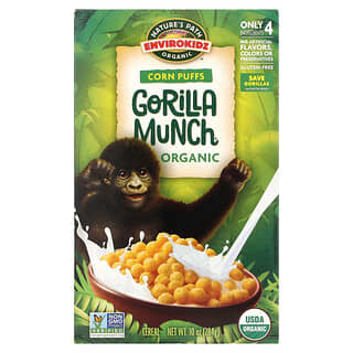 Nature's Path, EnviroKidz, delicioso cereal inflado de gorila de maíz orgánico, 284 g (10 oz)