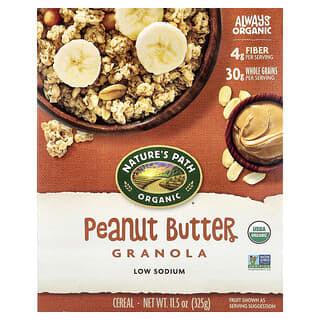 Nature's Path, Organic Granola Cereal Peanut Butter, 11.5 oz